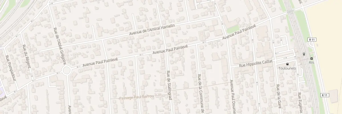 Plan du 66 Rue Stalingrad à Villeneuve-le-Roi