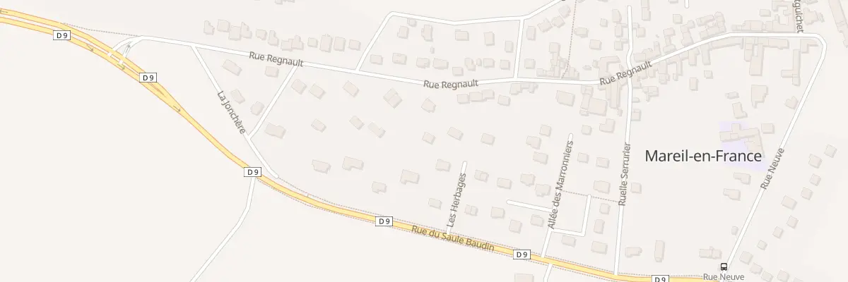 Plan du 53C Rue Regnault à Mareil-en-France