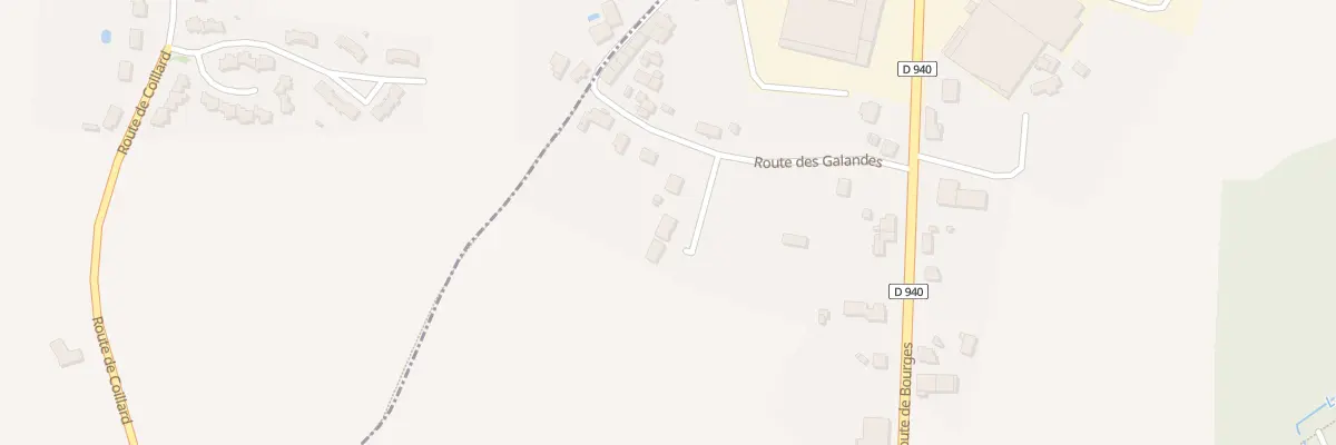 Plan du 10 Rte des Galandes à Saint-Georges-sur-Moulon