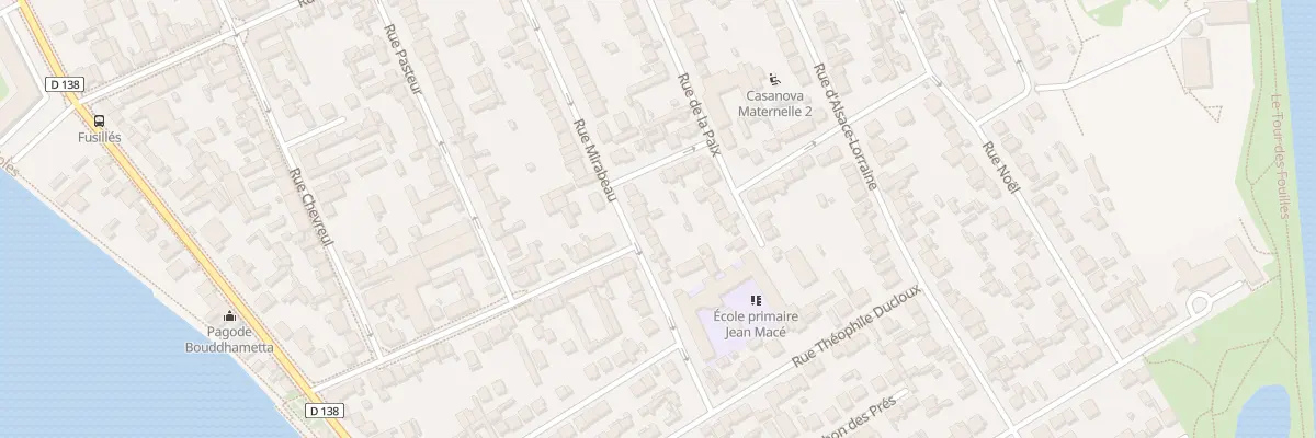 Plan du 91 Rue Mirabeau à Choisy-le-Roi