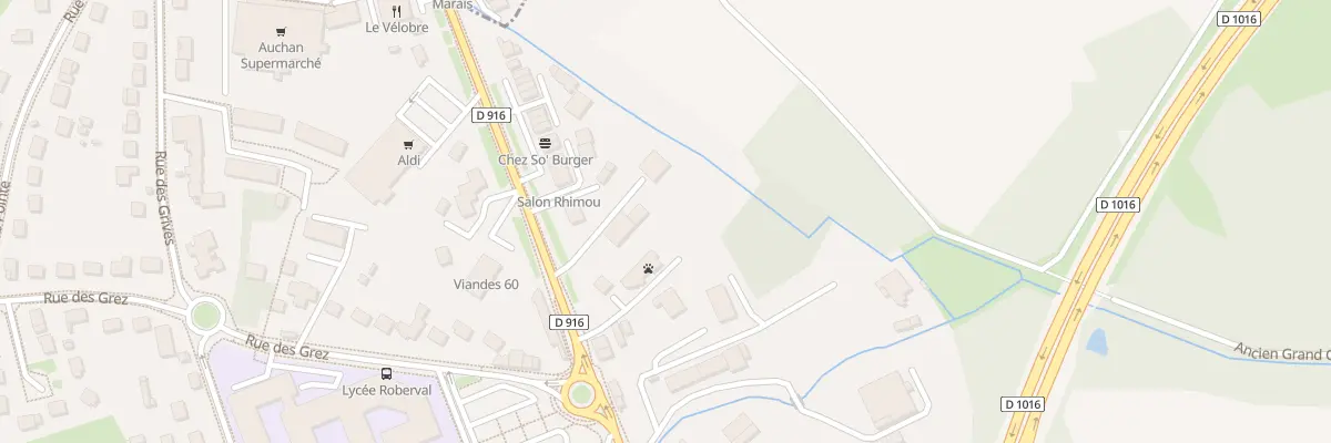 Plan du 529 Rte de Paris à Breuil-le-Vert