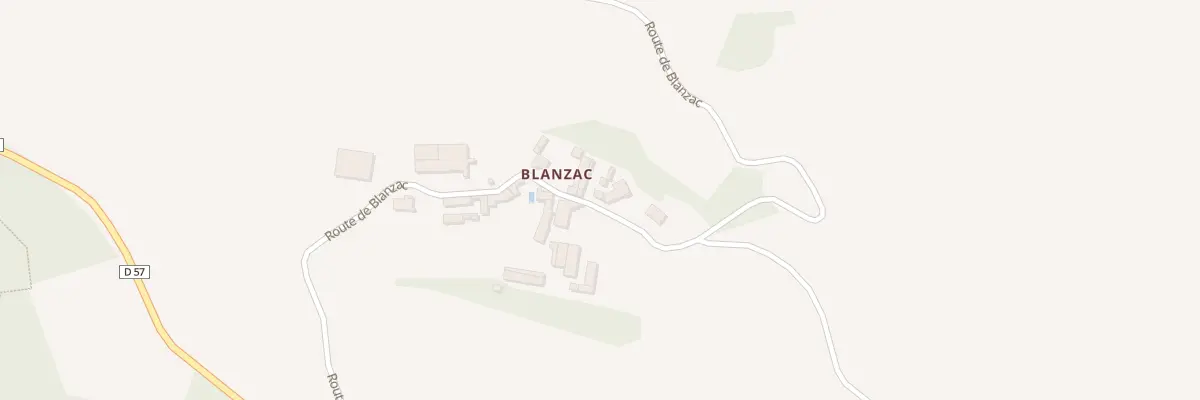 Plan du 5520 Blanzac à Clairvaux-d’Aveyron