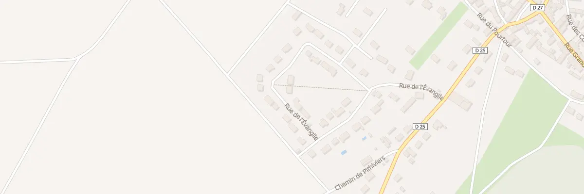 Plan du 29 Rue de l’Evangile à Briarres-sur-Essonne