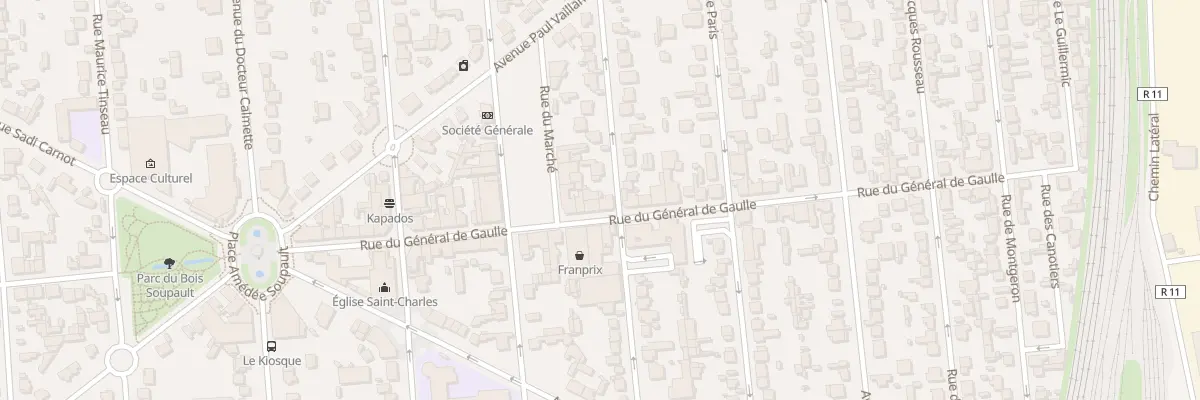Plan du 52 Rue du Général de Gaulle à Villeneuve-le-Roi