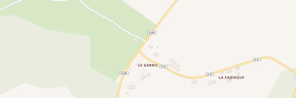 Plan du 1 Le Garric à Lacapelle-del-Fraisse