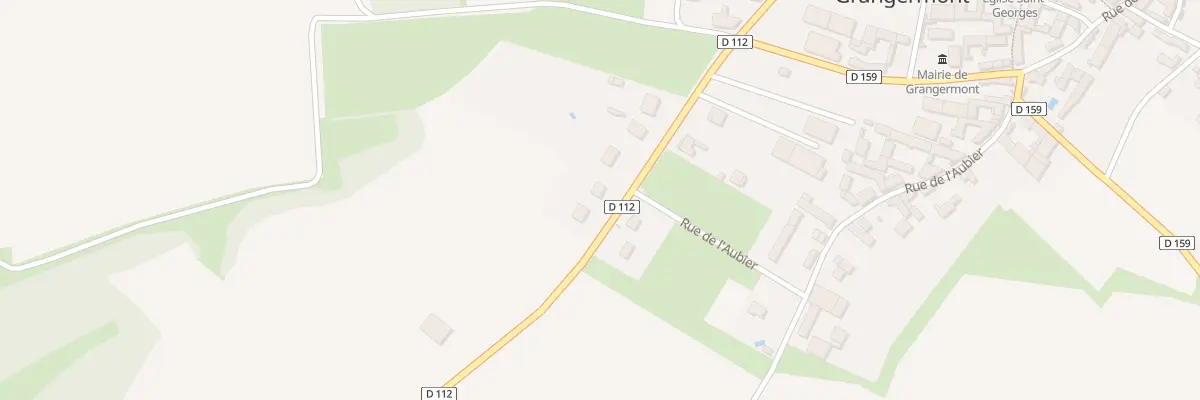 Plan du 14 Rte de Givraines à Grangermont