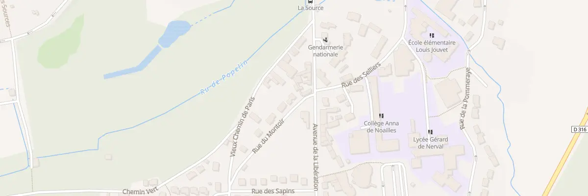 Plan du 2B Rue du Montoir à Luzarches