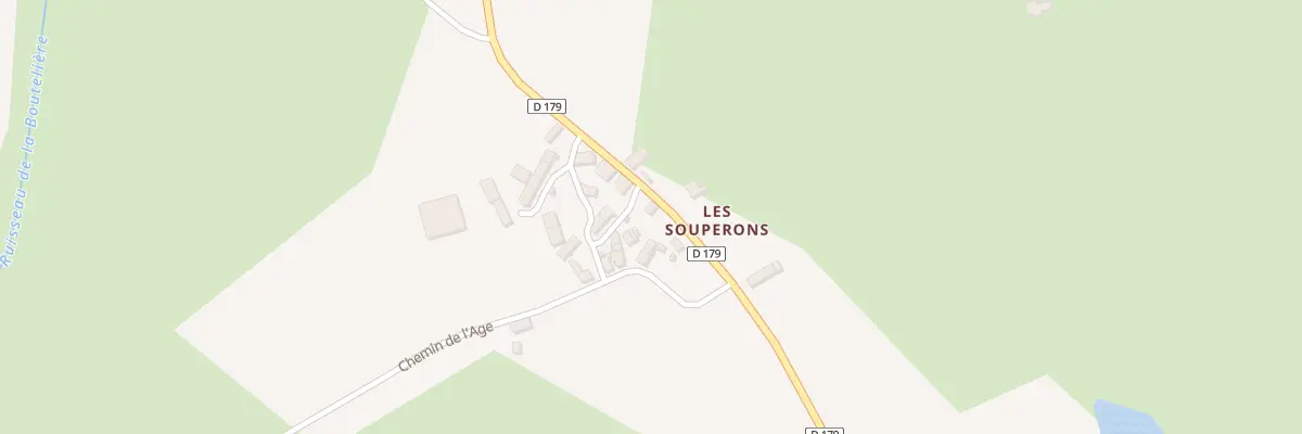 Plan du 6 Les Souperons à Saint-Désiré