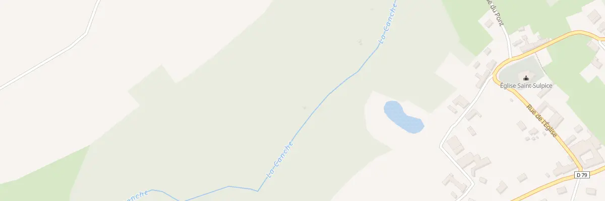 Plan du 5222 La Montagne à Berlencourt-le-Cauroy