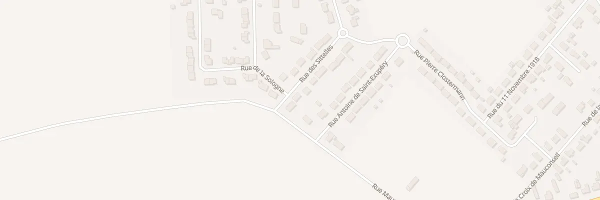 Plan du 25 Rue des Sittelles à Aubigny-sur-Nère