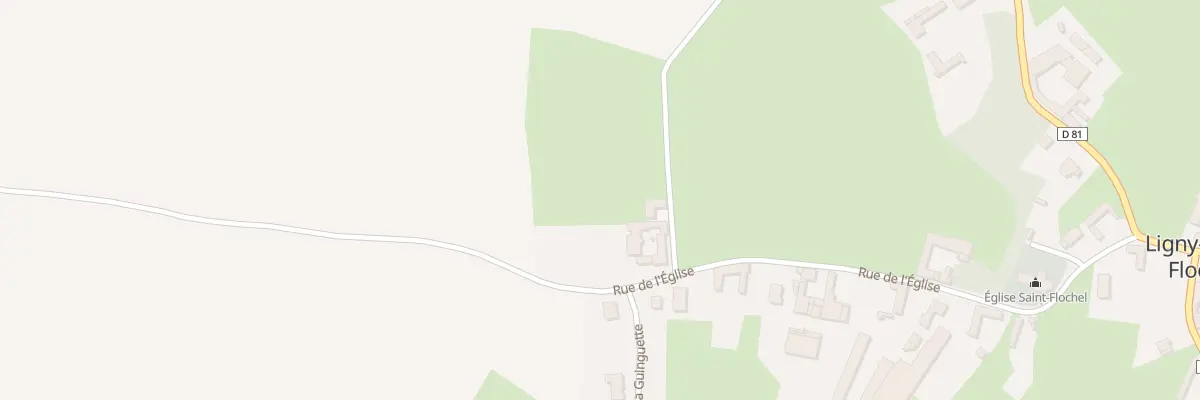 Plan du 11B Rue de l’Eglise à Ligny-Saint-Flochel