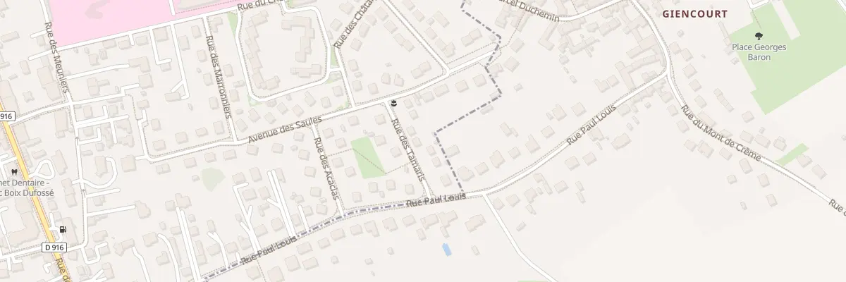 Plan du 6 Rue des Tamaris à Clermont