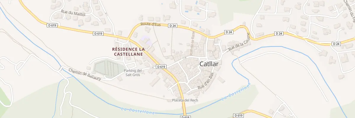Plan du 9 Rue d’En Haut à Catllar