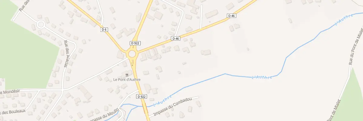 Plan du 12 Rte de Montplaisir à Jussac