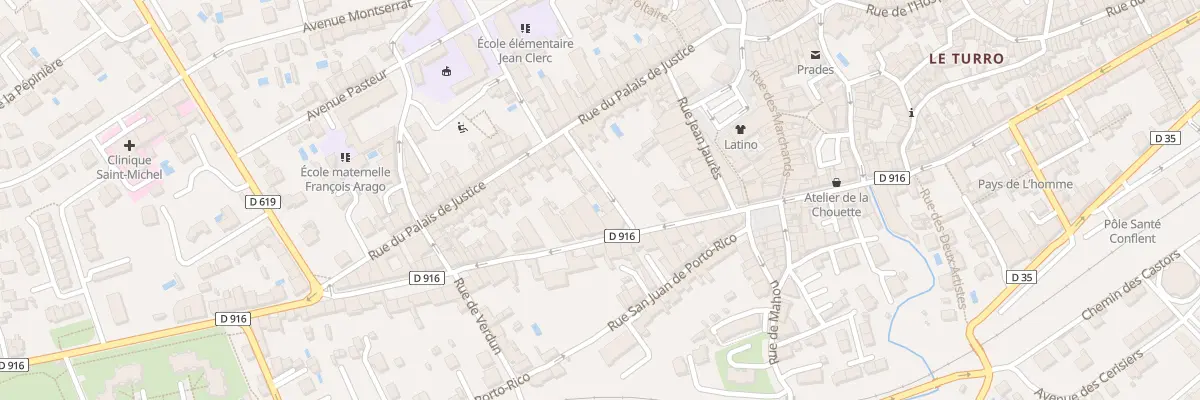 Plan du 8 Rue du Quatre Septembre à Prades