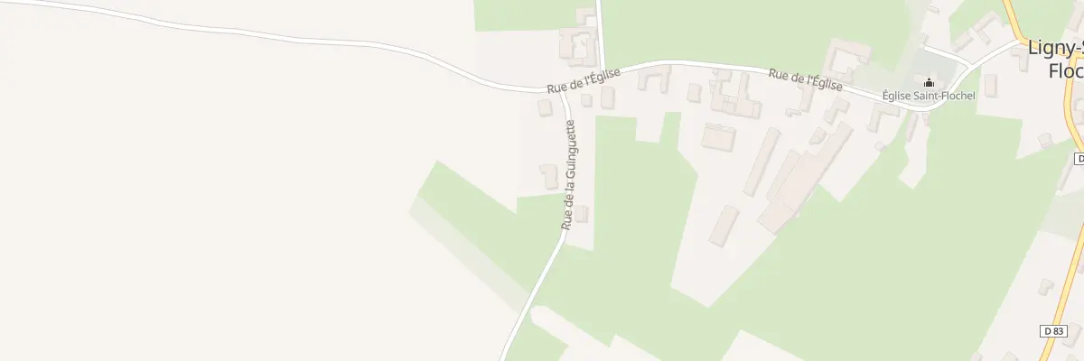 Plan du 18 Rue de la Guinguette à Arras