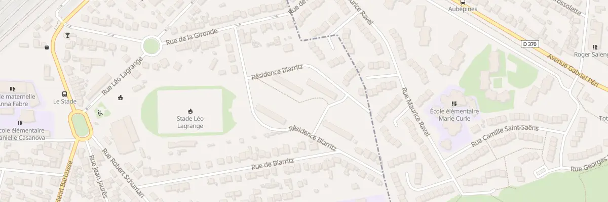 Plan du 51 Rue de Biarritz à Arnouville