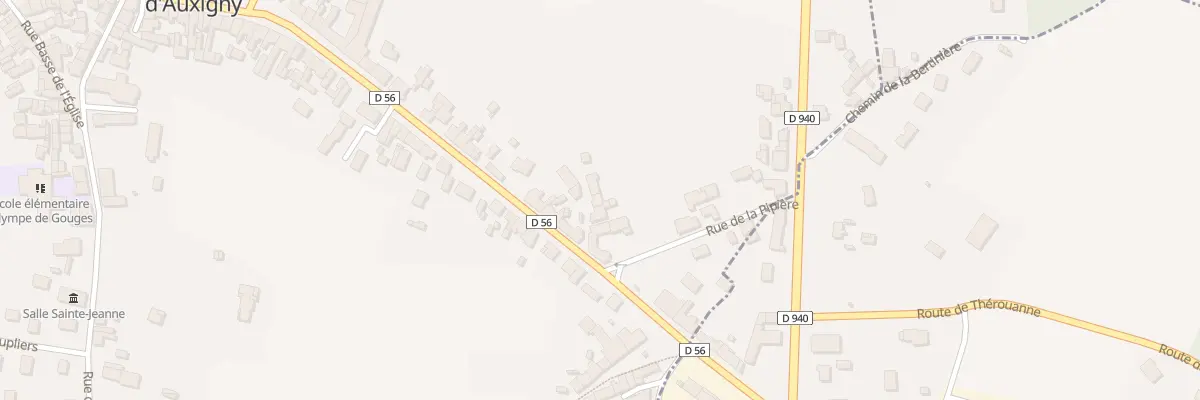 Plan du 45B Av de la République à Saint-Martin-d’Auxigny