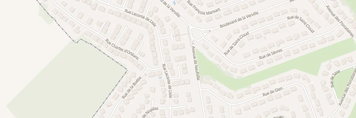 Plan du 79 Rue Leconte de Lisle à Mennecy