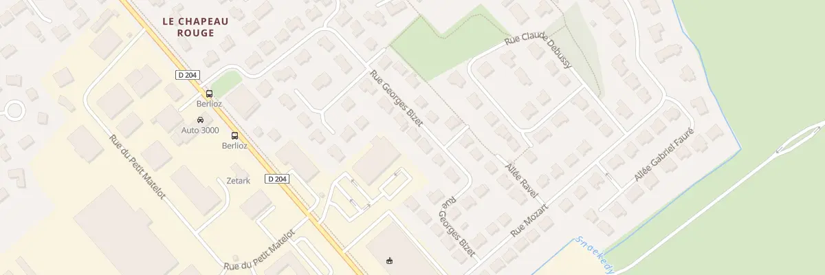 Plan du 11 Rue Georges Bizet à Téteghem-Coudekerque-Village