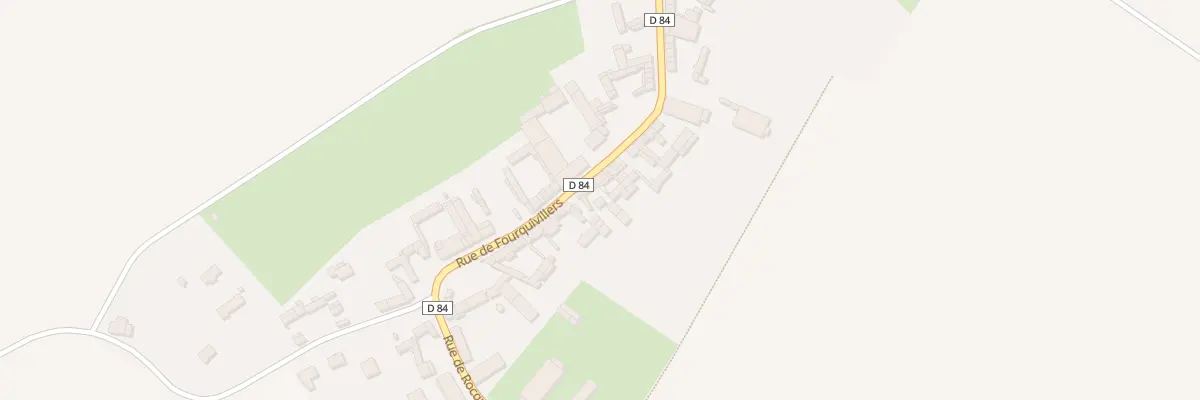 Plan du 15 Rue de Fourquivillers à Coullemelle
