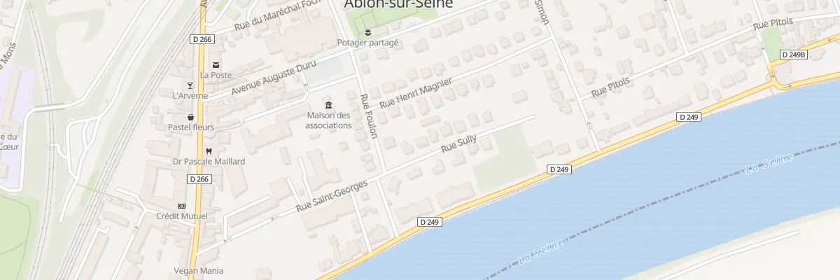 Plan du 5 Rue Sully à Ablon-sur-Seine