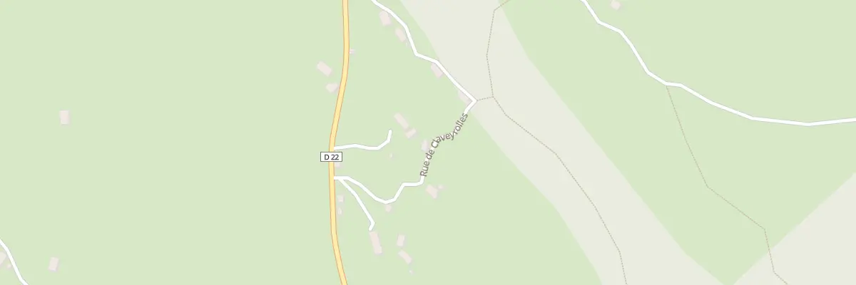 Plan du 5173 Claveyres à Méallet