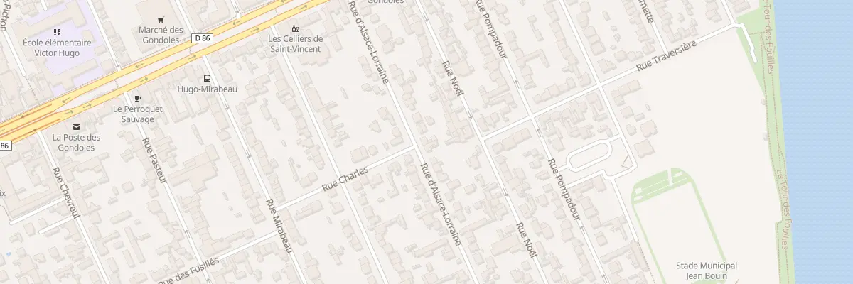 Plan du 37 Rue Alsace Lorraine à Choisy-le-Roi