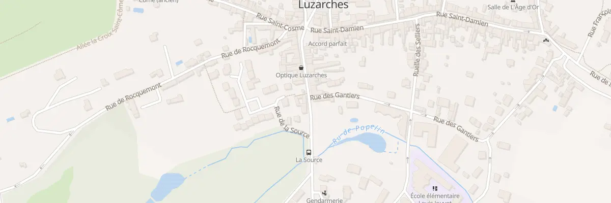 Plan du 38 Rue Charles de Gaulle à Luzarches