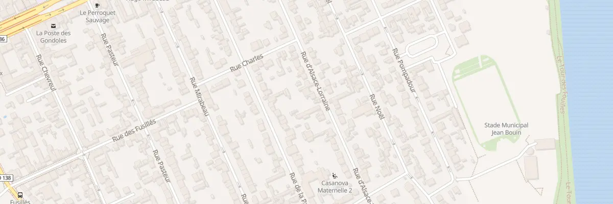 Plan du 46 Rue Alsace Lorraine à Choisy-le-Roi