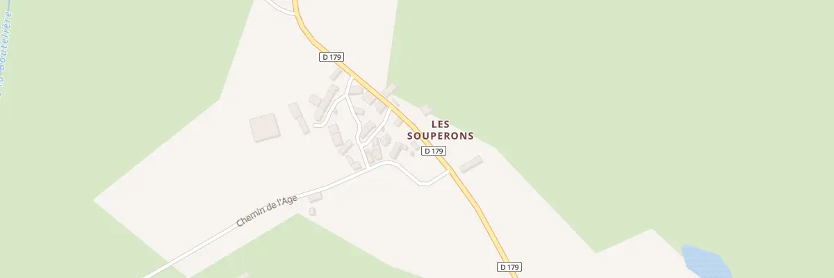 Plan du 2 Les Souperons à Saint-Désiré