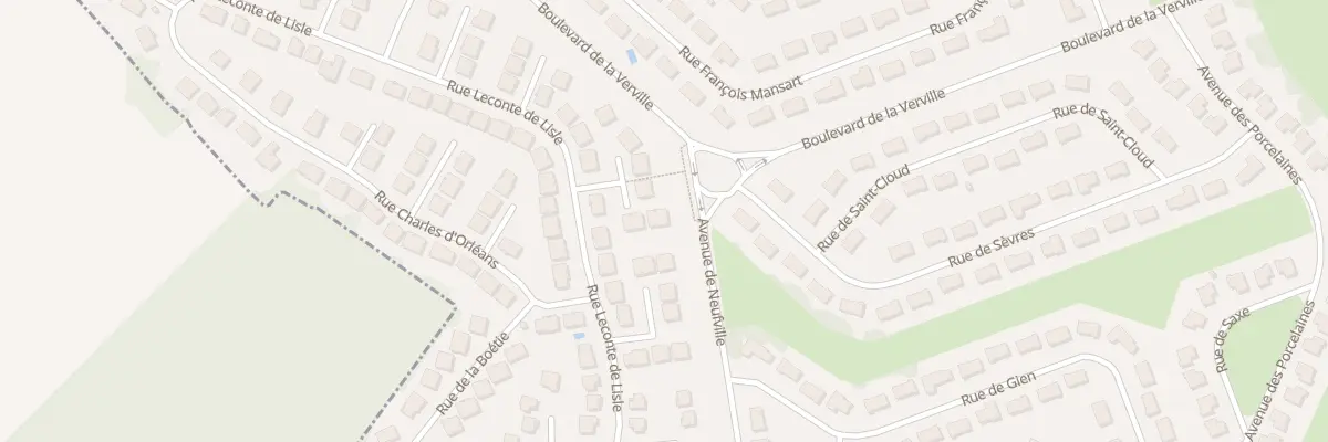 Plan du 65 Rue Leconte de Lisle à Mennecy
