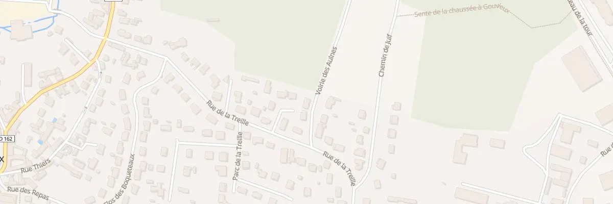Plan du 2003 Rue de la Treille à Gouvieux