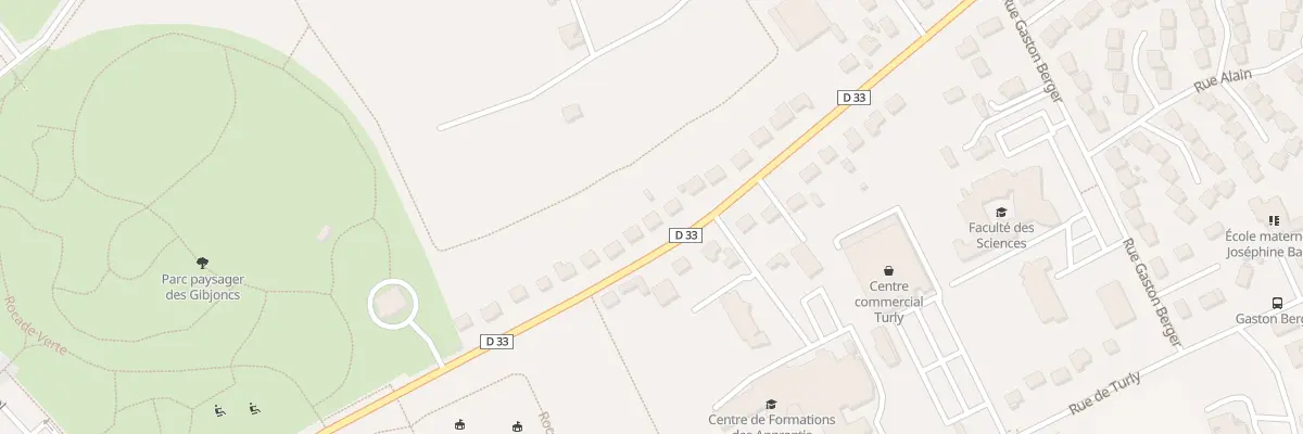 Plan du 245 Rte de Saint-Michel à Bourges