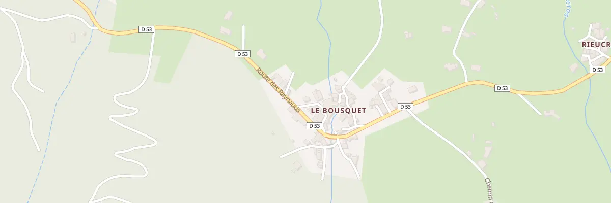 Plan du 1275 Rte des Raynauds à Mazamet