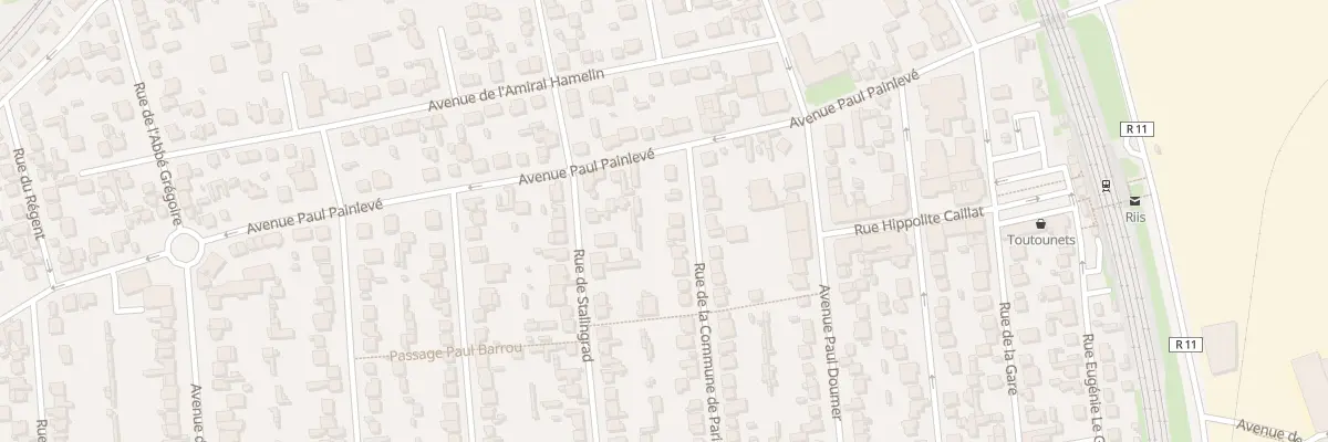 Plan du 65 Rue de la Commune de Paris à Villeneuve-le-Roi