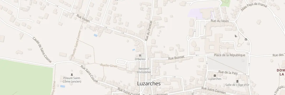 Plan du 3 Rue du Pontcel à Luzarches