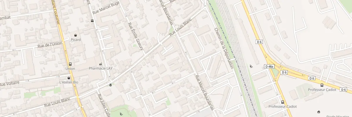 Plan du 54 Rue Marcel Bourdarias à Alfortville