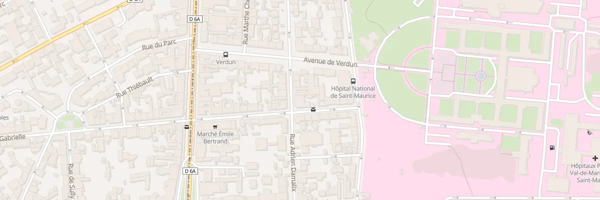 Plan du 18B Rue Adrien Damalix à Saint-Maurice