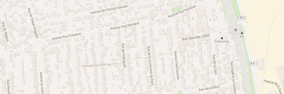 Plan du 59 Rue de la Commune de Paris à Villeneuve-le-Roi