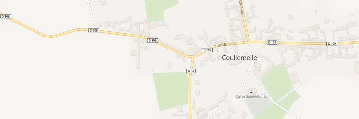 Plan du 9 Rue du Soleil à Coullemelle