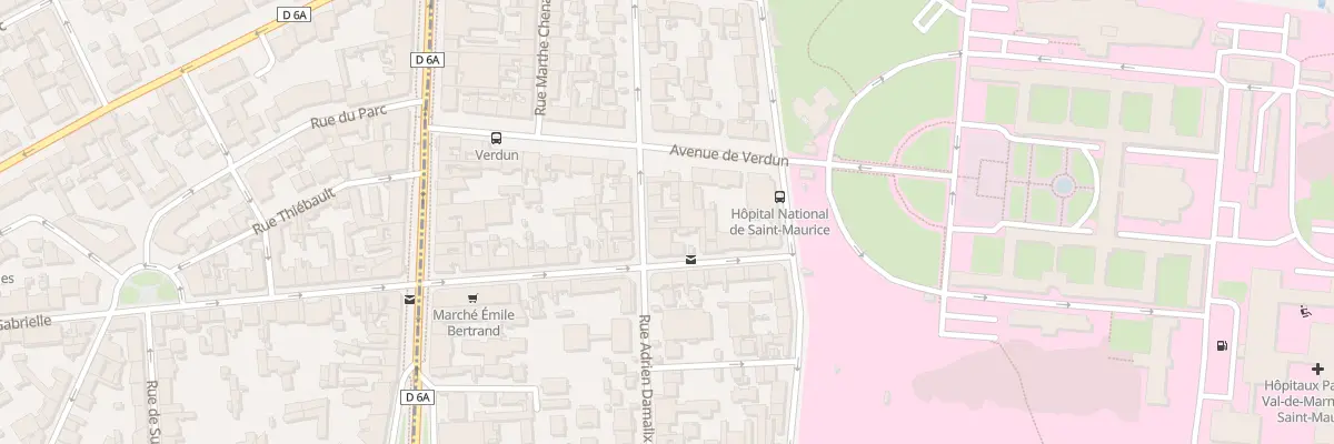 Plan du 20 Rue Adrien Damalix à Saint-Maurice