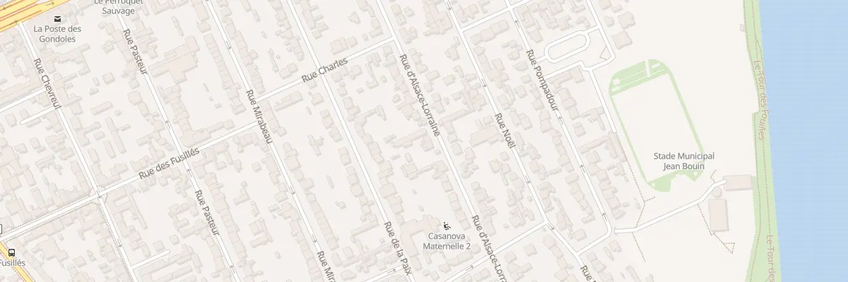 Plan du 50 Rue Alsace Lorraine à Choisy-le-Roi