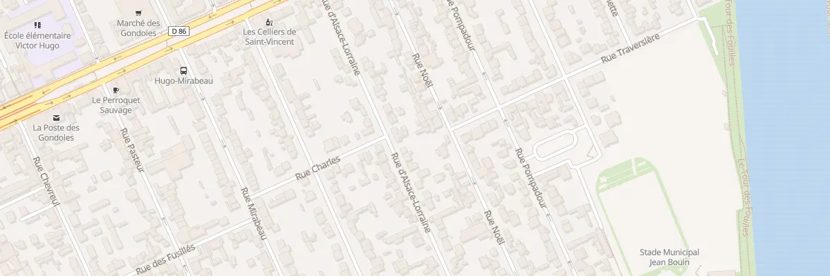Plan du 39B Rue Alsace Lorraine à Choisy-le-Roi