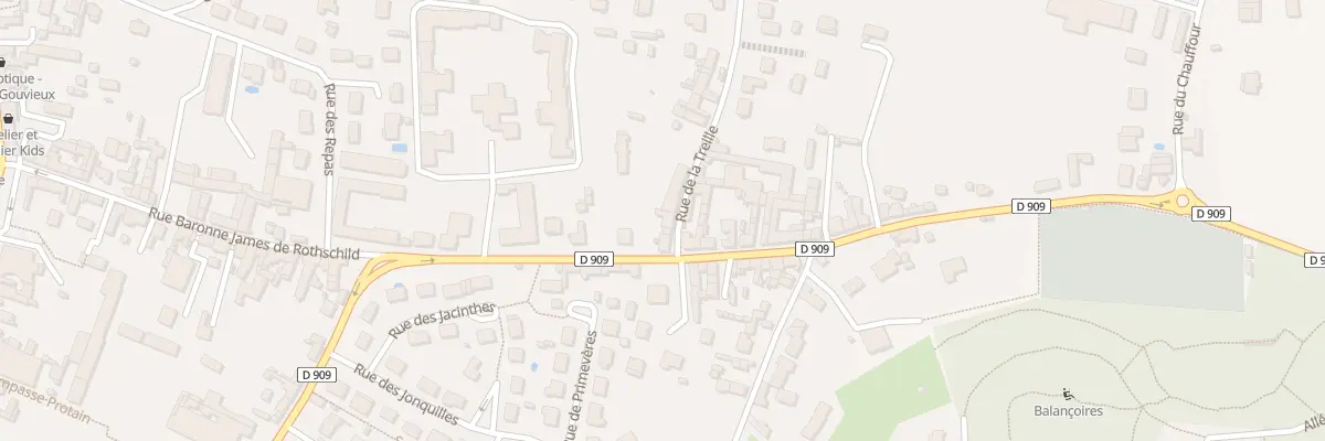 Plan du 3 Rue de la Treille à Gouvieux