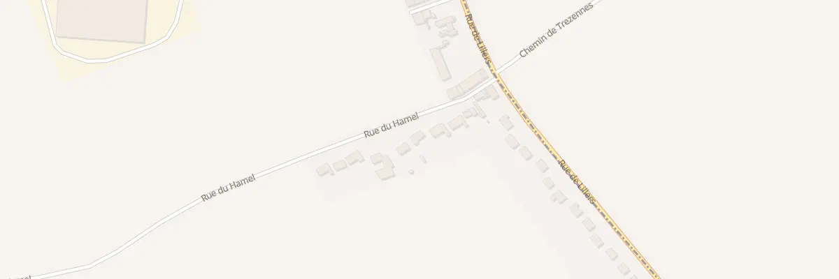 Plan du 2100 Rue du Hamel à Lambres-lez-Aire