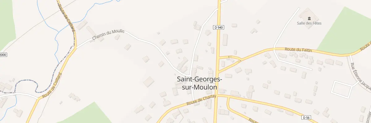 Plan du 7 Che de l’Ancien Bourg à Saint-Georges-sur-Moulon