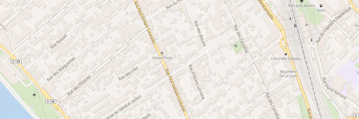 Plan du 31 Av du Général Leclerc à Alfortville