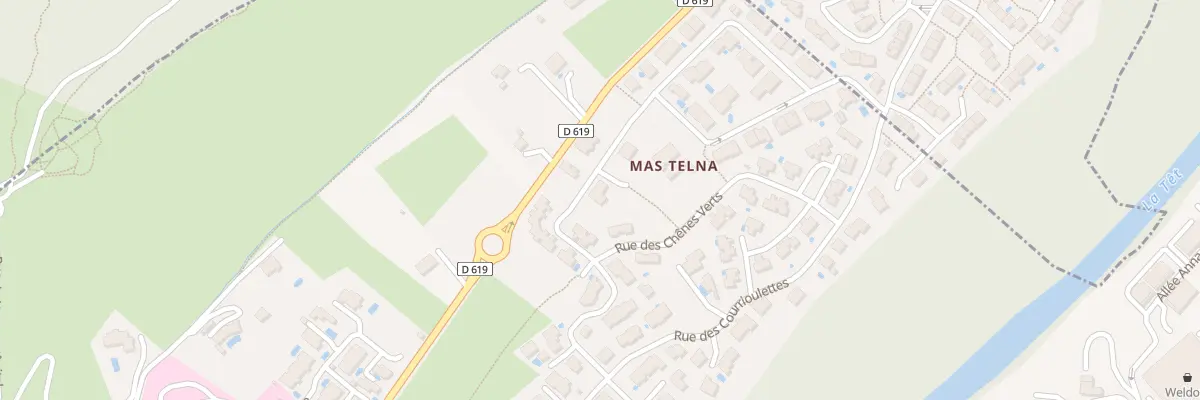 Plan du 39 Rue du Mas Rabat à Prades