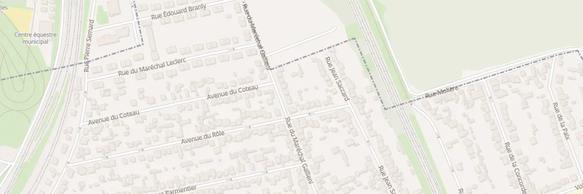 Plan du 48 Rue du Maréchal Galliéni à Villeneuve-le-Roi